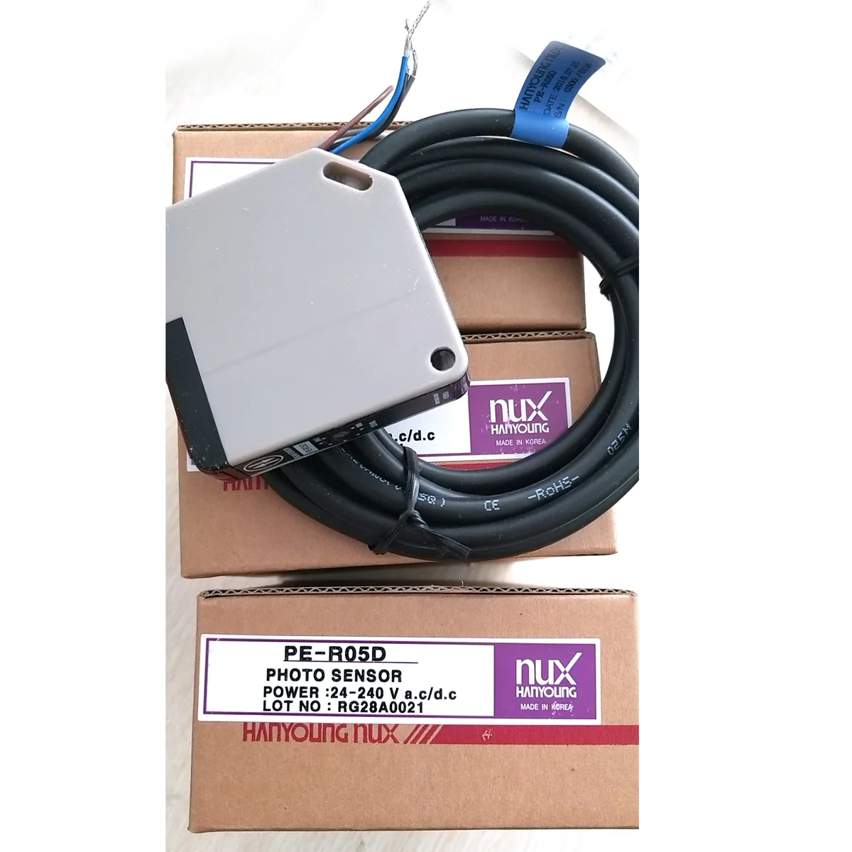 Hanyoung Nux Hanyoung Nux PR-R05D Photoelectric Sensor electrician tool — product photo