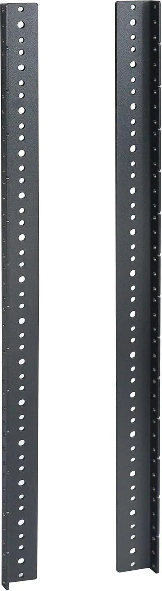 TAURKENAM TAURKENAM 14U Vertical Rack Rails Kit 2PCS Black — product photo