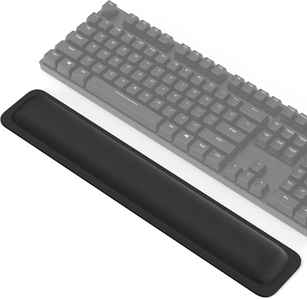 Emerson Emerson Wrist Rest 17x3.3 in 1 inch 25mm Black — product photo
