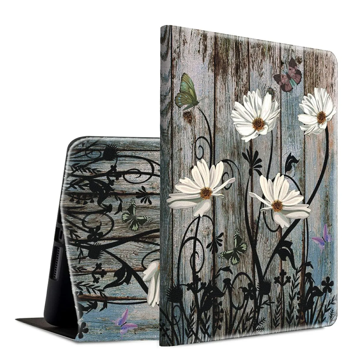 Barrow Mods Barrow Mods 2 in 1 accessory for Kindle 11th/12th Gen floral flower butterfly — product photo