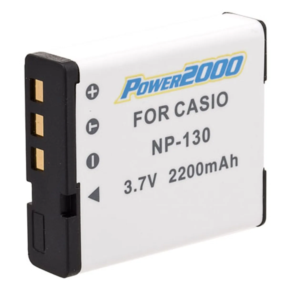 Power2000 Power2000 NP-130 3.7V 2200mAh Lithium-Ion Battery for Casio Digital Cameras — product photo