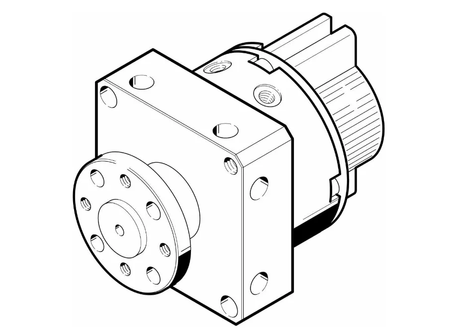 Festo Festo DSM-6-90-P-A-FW 185930 Rotary Actuator electrician tool — product photo