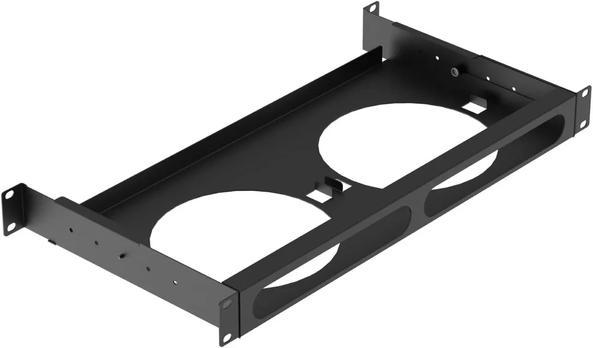 TAURKENAM TAURKENAM 19" 1U Mac mini Rack Mount with Side Brackets — product photo