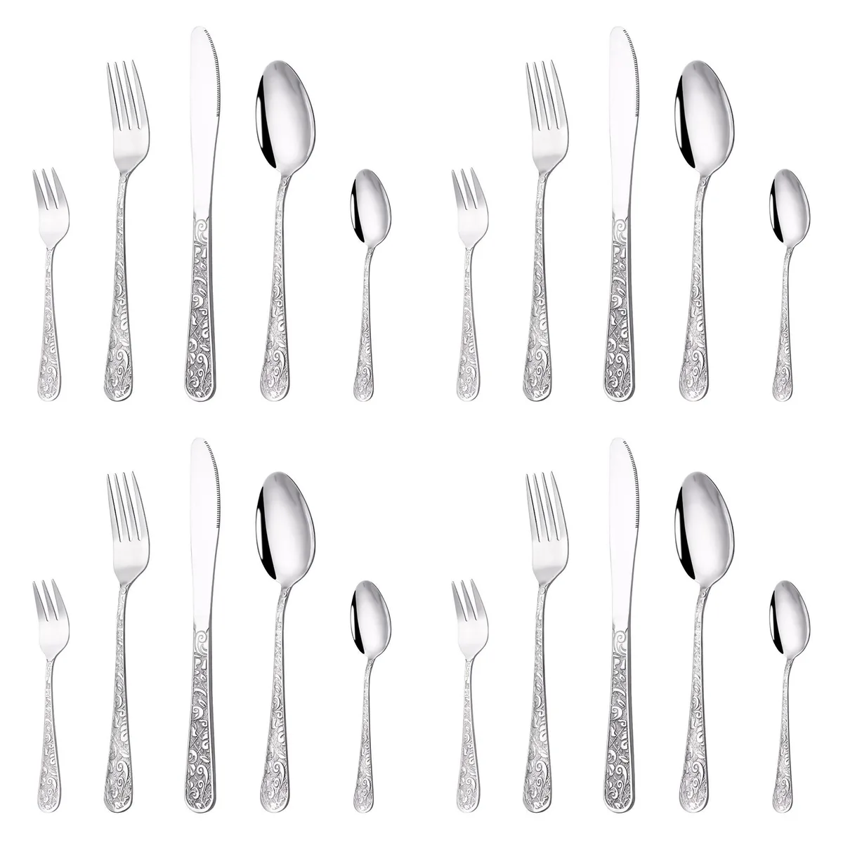 Wenger Wenger 20-Piece Stainless Steel Dinnerware Set — product photo