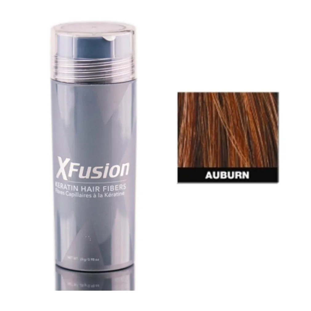 XFusion XFusion Keratin Hair Fibers Auburn 28g — product photo