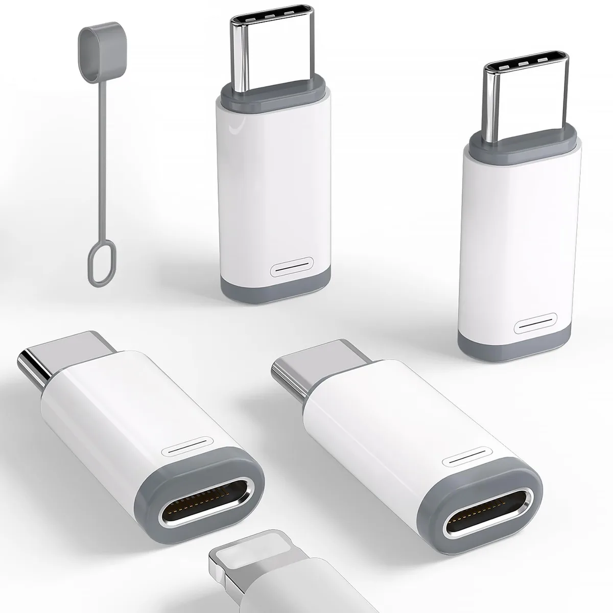  ZVGMOOE ZVG02 4 Pack USB-C to Lightning Adapter — product photo