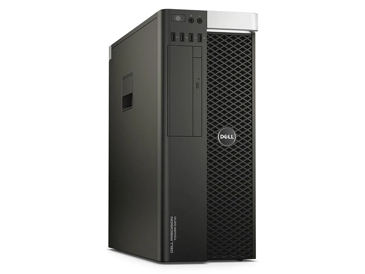 DELL DELL Precision T5810 Workstation Xeon E5-1620 v3 3.5GHz 96GB DDR4 256GB SSD 4TB HDD Quadro K2200 — product photo