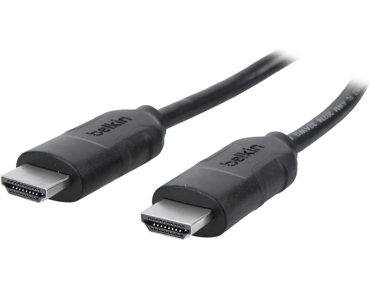 Belkin Belkin F8V3311B04 hdmi cable 4 ft HDMI 2.0 male to male quad-shielded — product photo