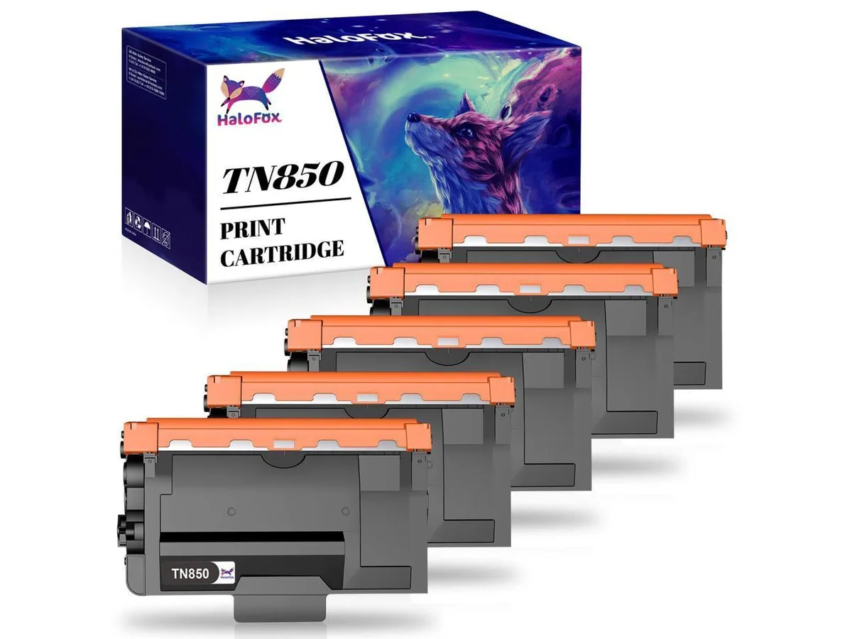 V4ink V4ink TN850 Black Toner Cartridge 5 Pack 8000 Pages — product photo