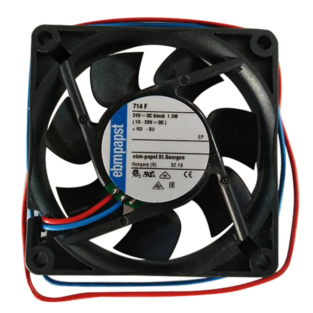 Fans Fans 714F case fan 70x70x15mm 24V 44m³/h 5300rpm — product photo