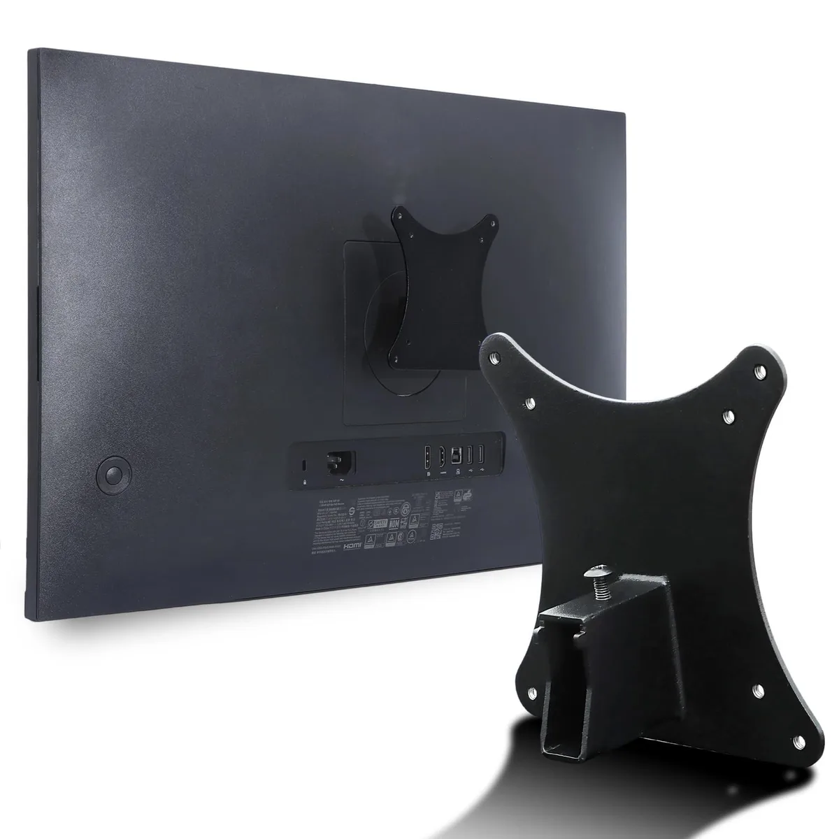 Alphacool Alphacool VESA Mount Adapter for HP E Series G5 22 24 27 32 75x75 100x100 2 in 1 accessory — product photo