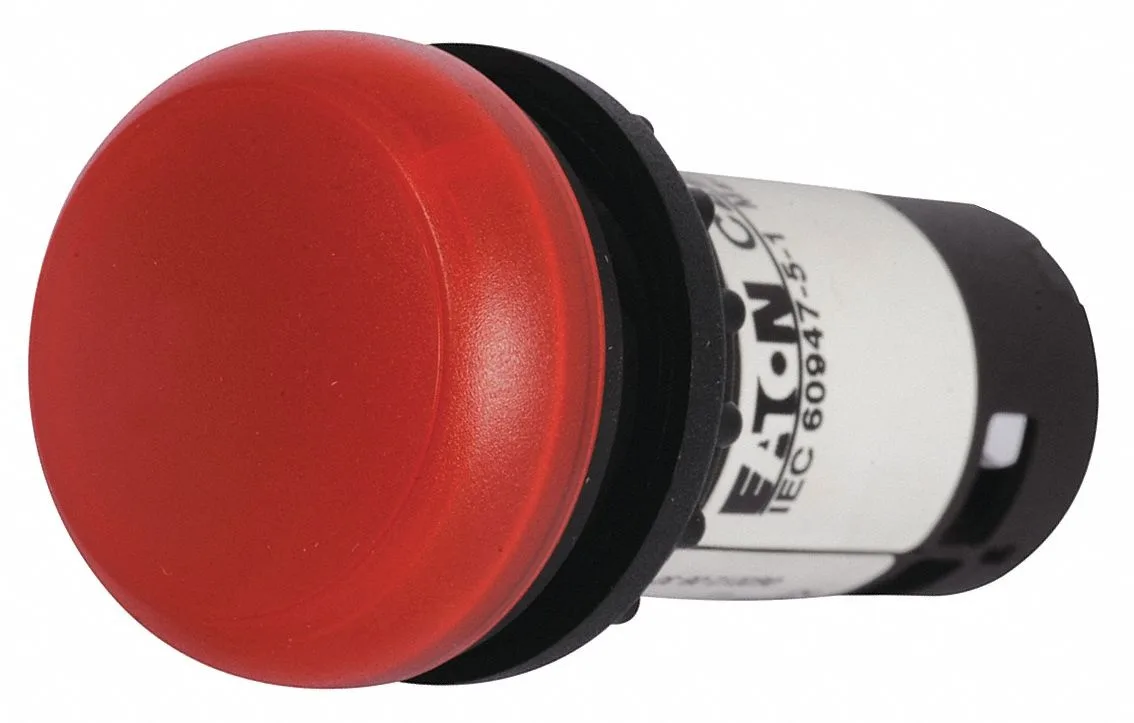 Eaton Eaton C22-L-R-120 Raised Indicator Light Red 120VAC 22mm — product photo