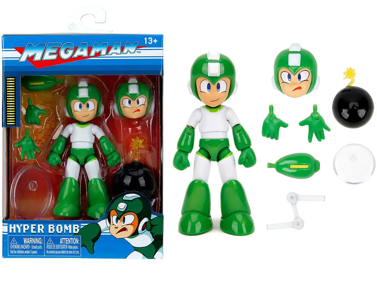 Jada Jada 34507 Mega Man 1987 Hyper Bomb 4.5" Figure — product photo