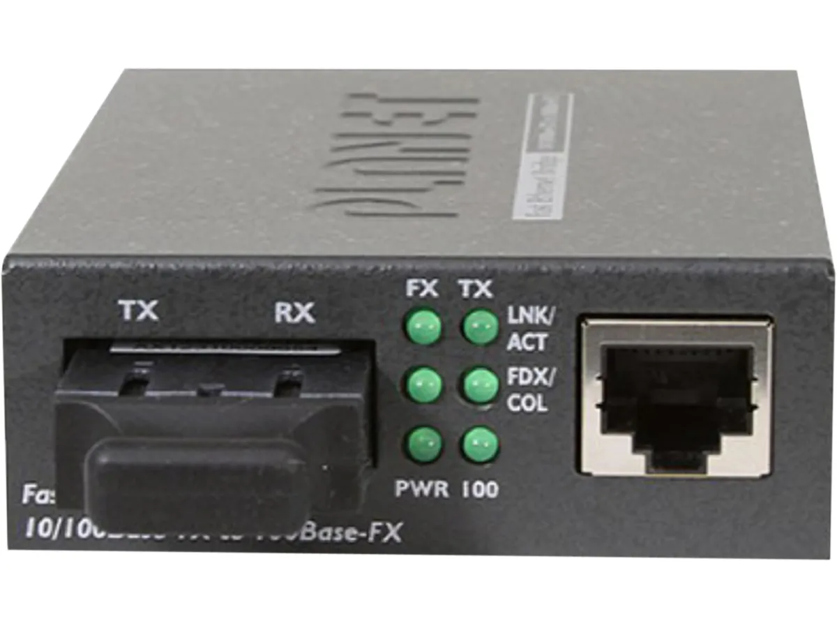 PLANET PLANET FT-801 10/100Base-TX to 100Base-FX Media Converter MM ST 2 km — product photo