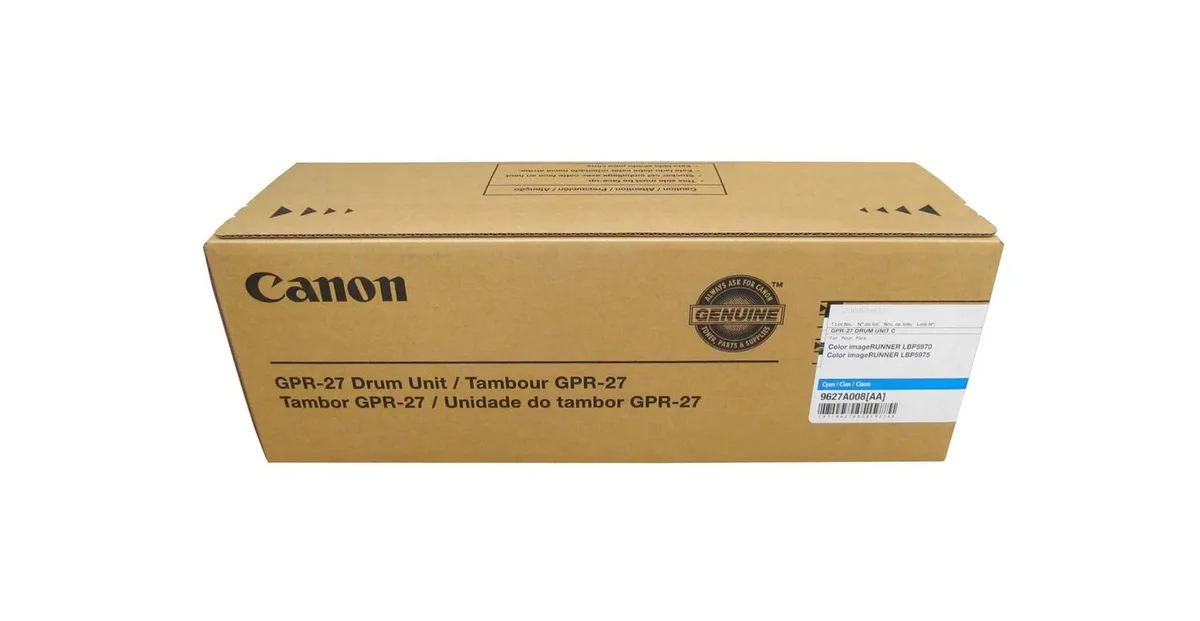 Canon Canon GPR-27 Cyan Drum Unit 40000 pages 9627A008AA — product photo