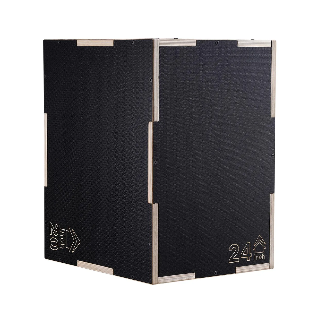 VEVOR VEVOR 3-in-1 Plyometric Jump Box 24/20/16 Inch Wooden Specialty Appliance — product photo