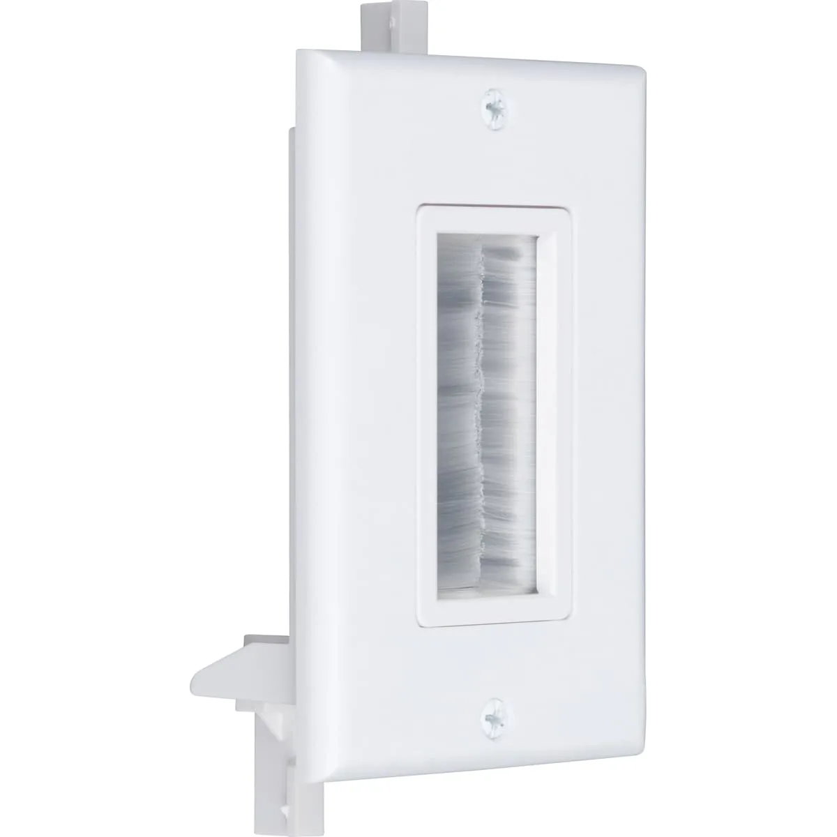 Buyer's Point Buyer's Point Brush Wall Plate White video accessory — product photo