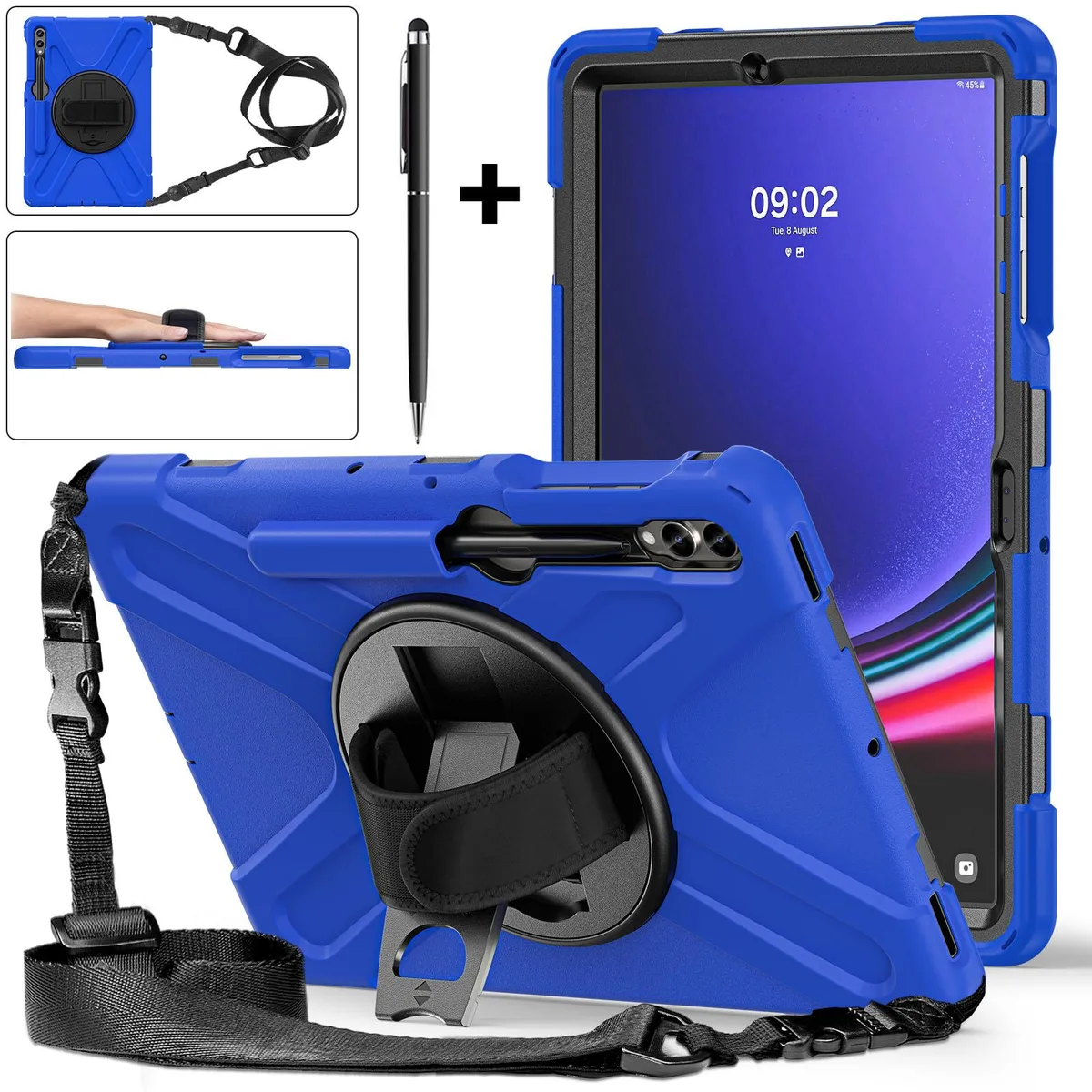 Werleo Werleo SM-X810/SM-X816B/SM-X818U laptop case Blue 12.4 inch — product photo