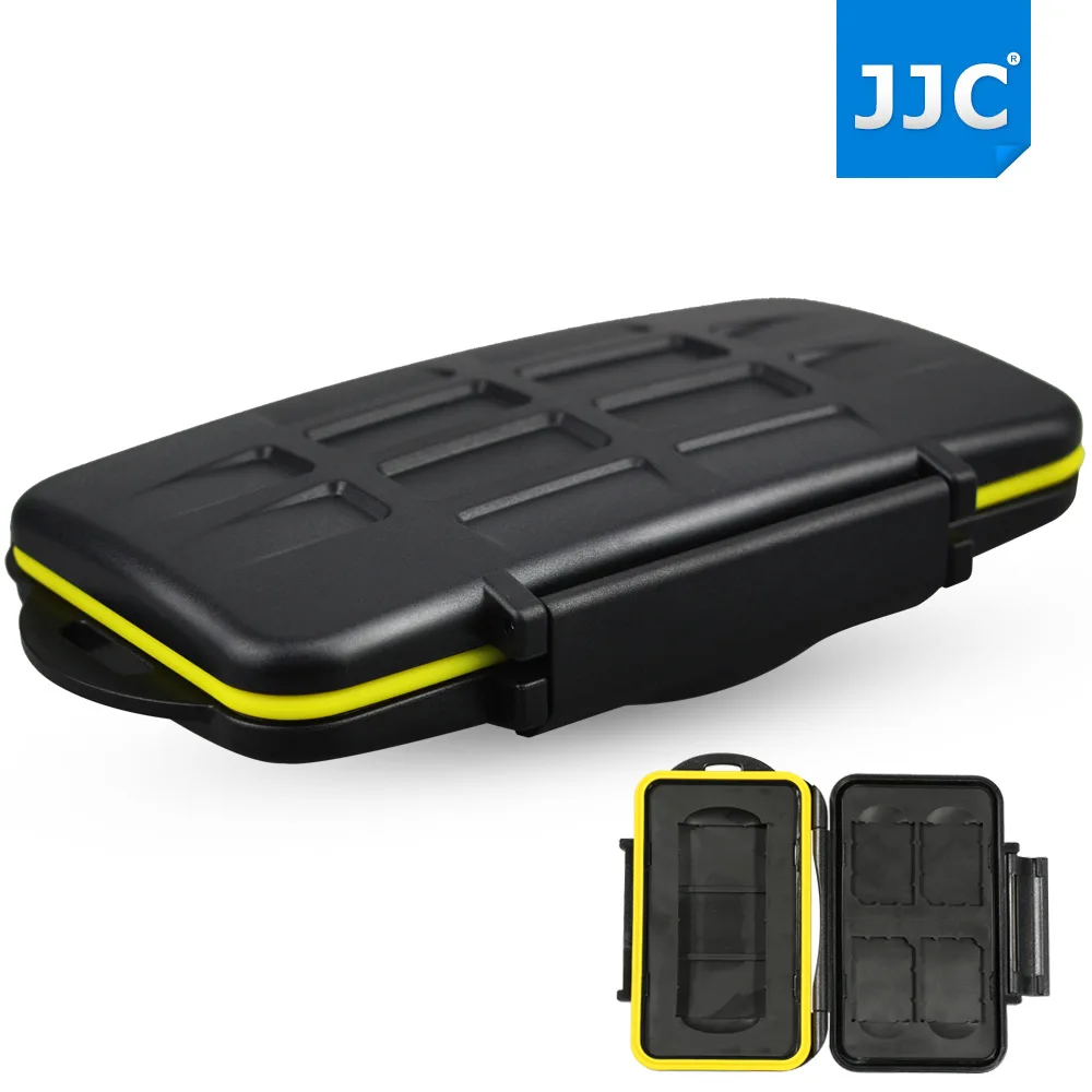 JJC Photography Equipment JJC MC-SD/SXS5 Memory Card Case Holds 4 SD 1 SXS — product photo