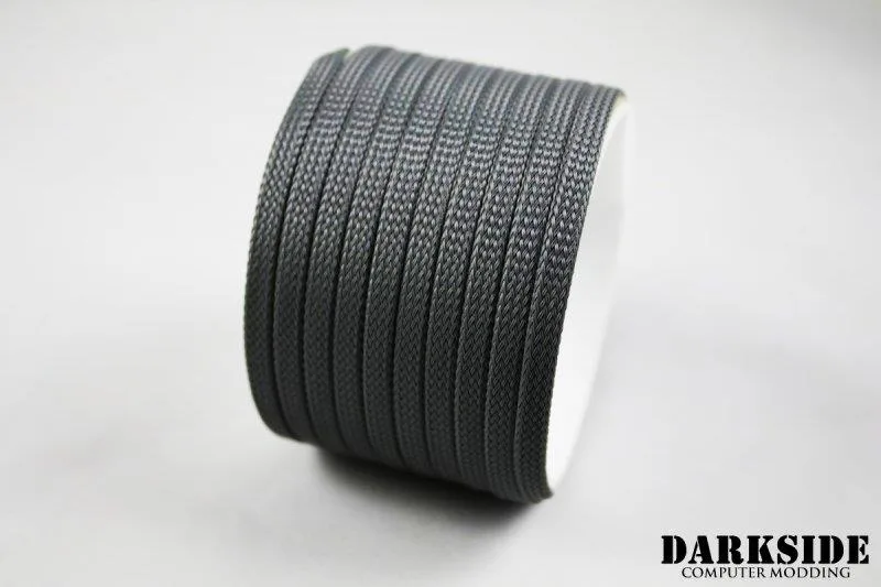 Darkside Darkside DS-0842 6mm (1/4") High Density Cable Sleeving Gun Metal 1ft — product photo