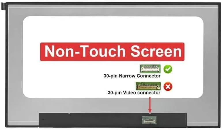 NUOLAISUN NUOLAISUN 15.6" Laptop Screen FHD 1920x1080 30-Pin for Dell Precision 3560 3561 — product photo