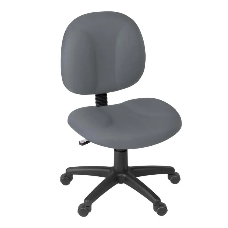 Romig Romig 105 Grey Armless Fabric Task Chair Set — product photo