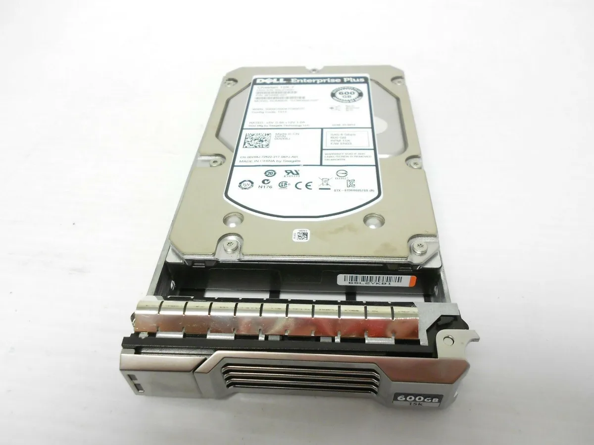 DELL DELL ST3600057SS EqualLogic 0VX8J 600GB 15000RPM 3.5" SAS internal hard drive PS6100 PS6110 PS6210 9FN066-057 — product photo
