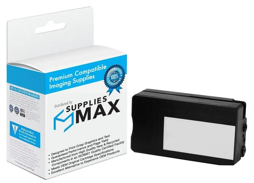 SuppliesMax SuppliesMax CZ133A Black High Yield Inkjet Cartridge 80 ML — product photo