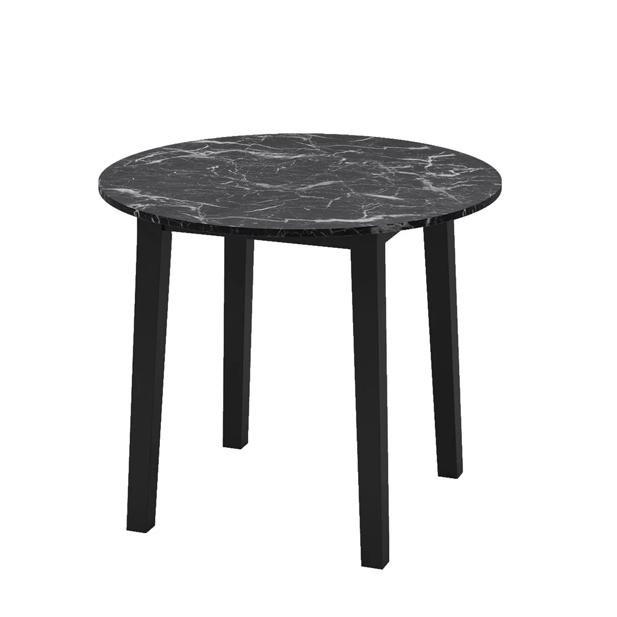 SlickBlue SlickBlue 35 Inch Round Dining Table Black — product photo