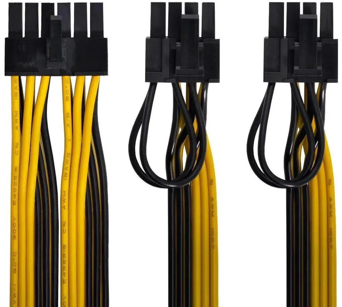 SMUGDESK SMUGDESK ATX 12Pin to Dual 8Pin & 6Pin GPU Splitter Cable for AX850 AX750 AX650 PSUs — product photo