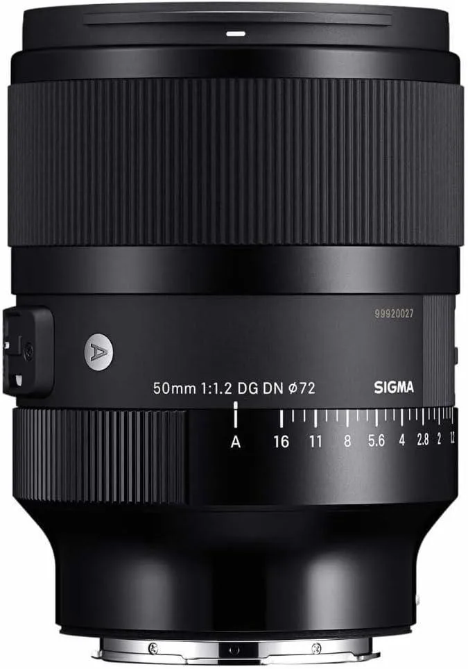 SIGMA SIGMA 50mm f/1.2 DG DN Art L-Mount camera lens, Black — product photo