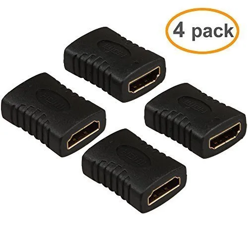 ESTONE ESTONE HDMI Female to Female Coupler 4 Pack audio video converter — product photo