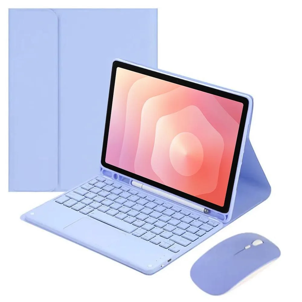 Timoom Timoom Detachable Bluetooth Keyboard Case Trackpad S Pen Holder Galaxy Tab S11 11 SM-X730 SM-X736B Purple — product photo