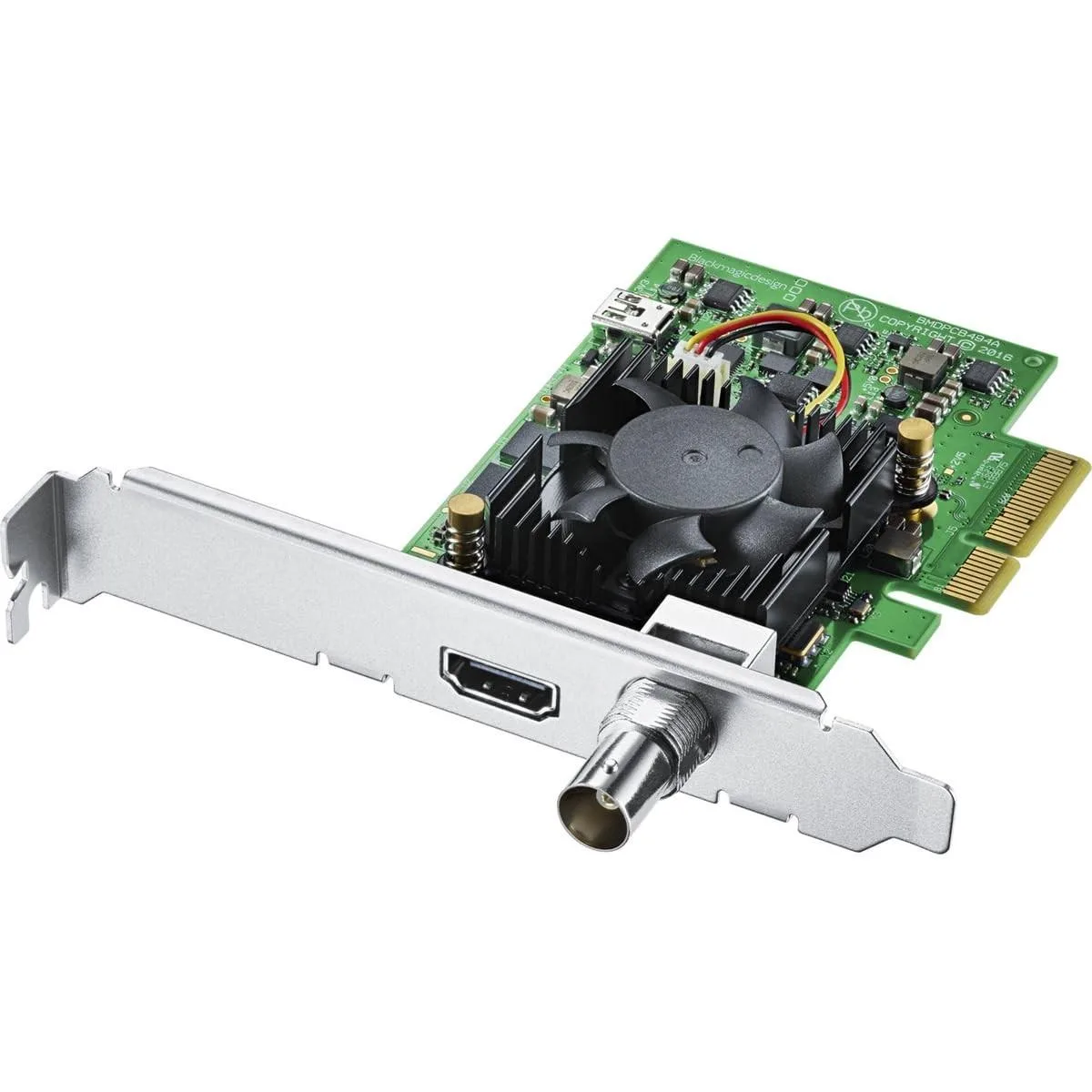 Blackmagic Design Pty. Ltd. Blackmagic Design DeckLink Mini Monitor 4K PCIe 6G-SDI HDMI 2.0 2160p30 2 in 1 accessory — product photo