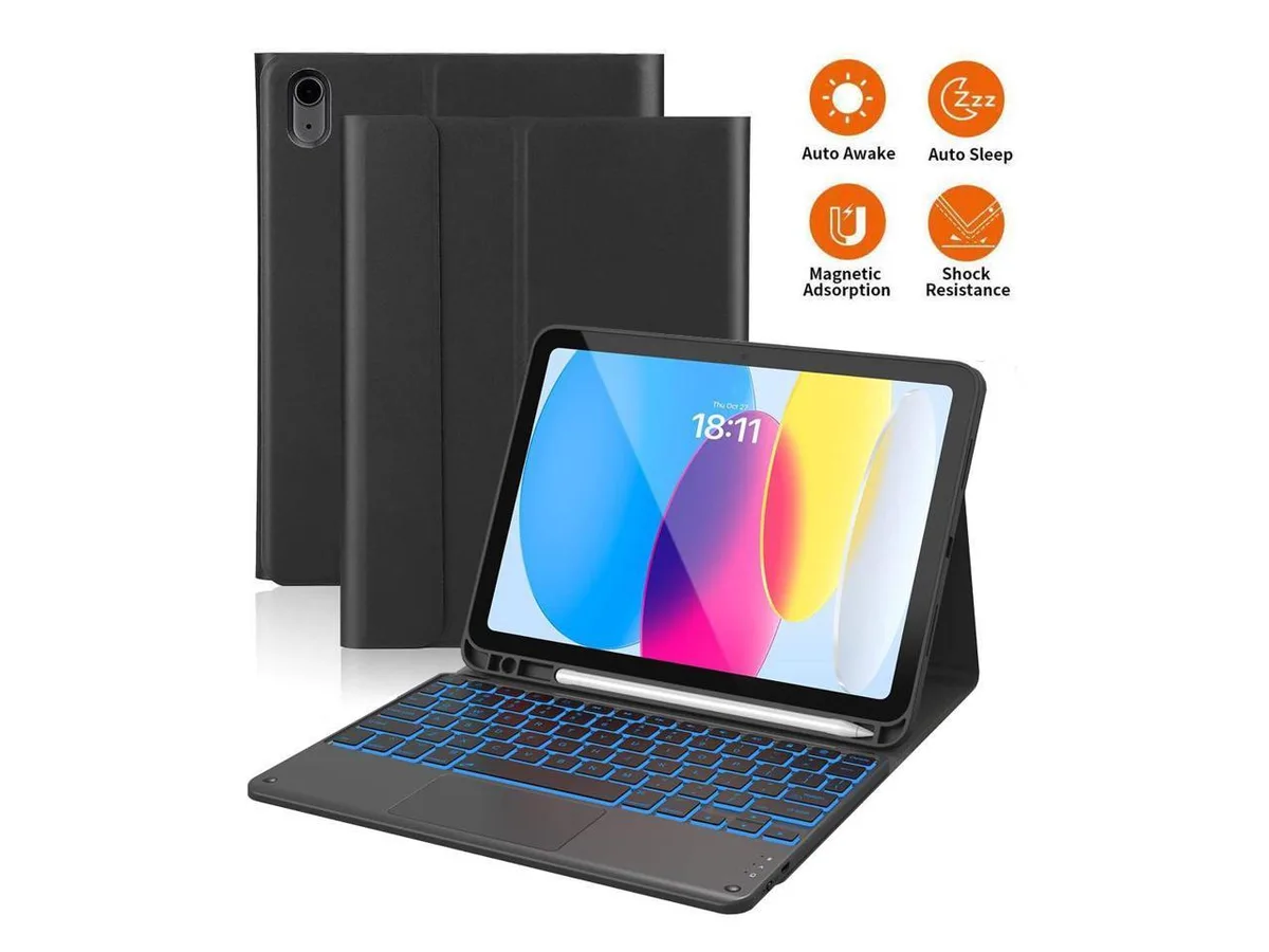 BONAEVER BONAEVER A3354 keyboard case for iPad 11 2025 and 10 2022 — product photo