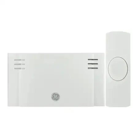 GE GE 19247 Wireless Doorbell Kit Battery-Operated White — product photo