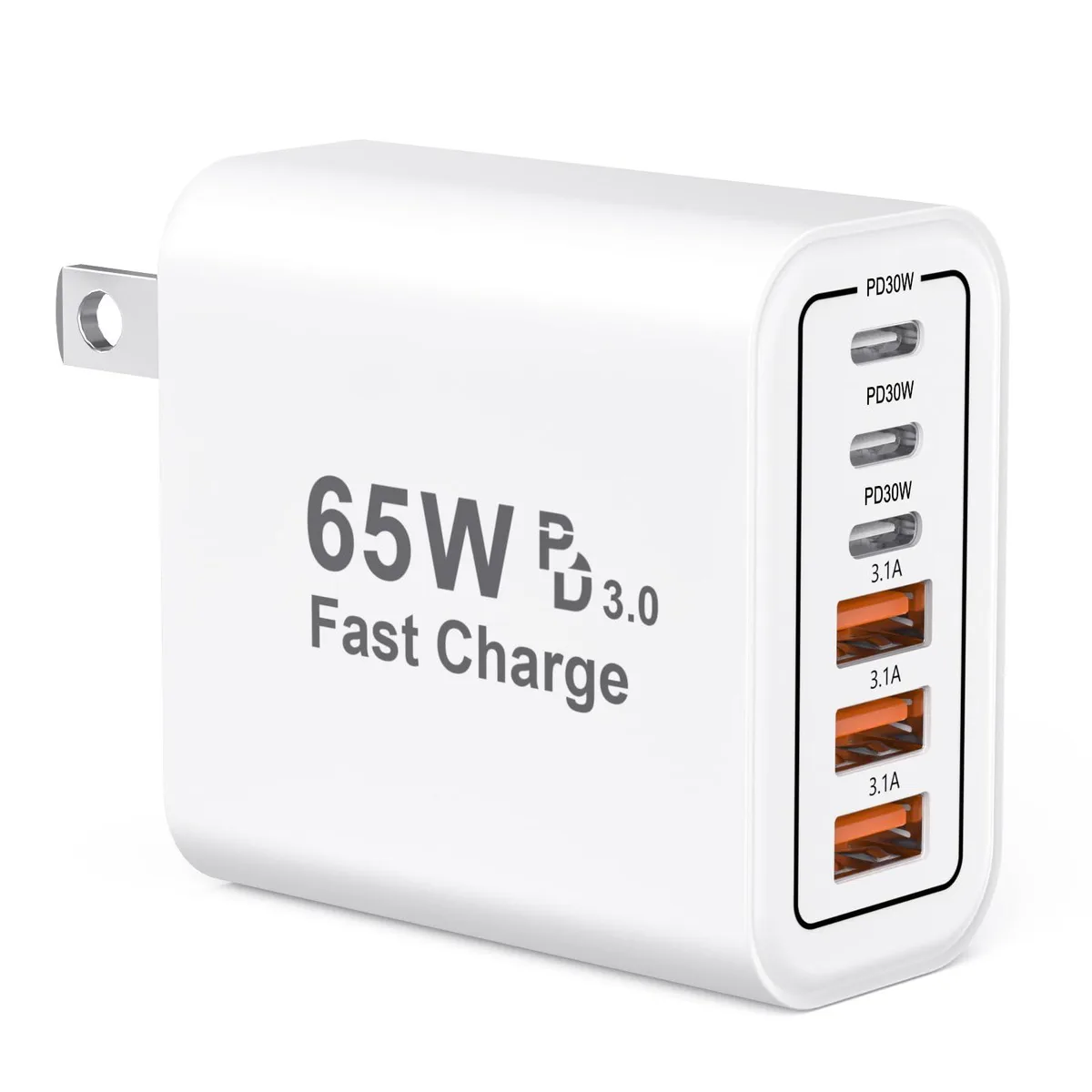  Apple 65W 6-Port USB Charger Black — product photo