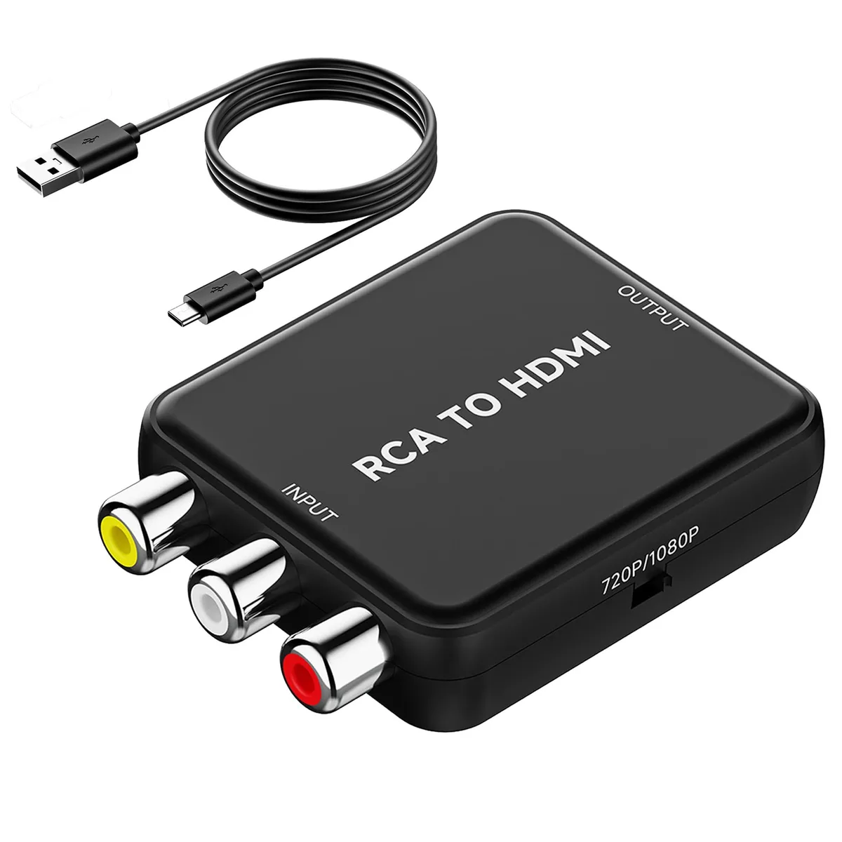  Uzifhdhi UZI-MNAV01 RCA to HDMI Media Converter 1080P USB-C — product photo