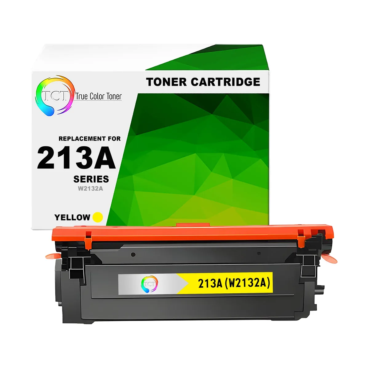 TCT TCT 213A Yellow Toner Cartridge W2132A 3000 Pages — product photo