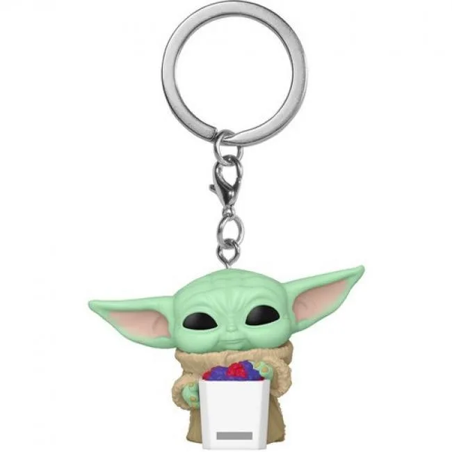 Funko Funko 90454 Grogu with Snack Vinyl Keychain Action Figure — product photo