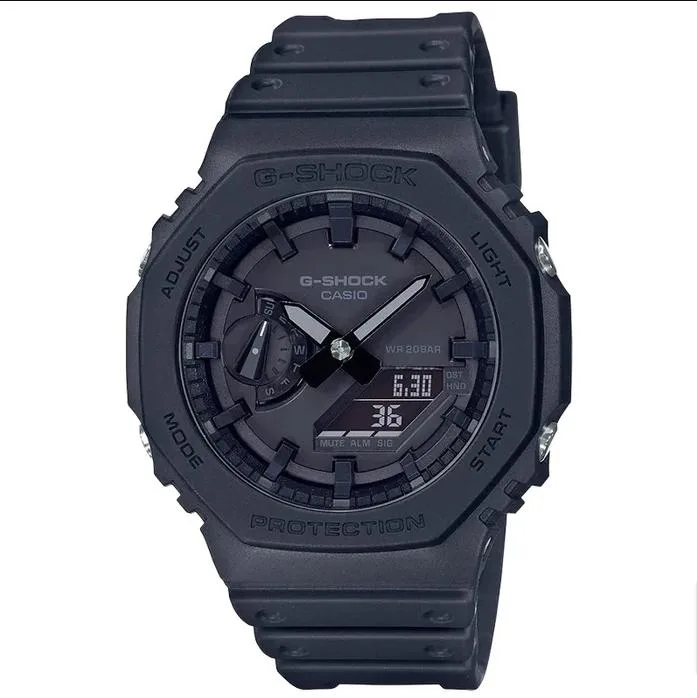 CASIO CASIO G-Shock GA-2100-1A1 Black watch — product photo