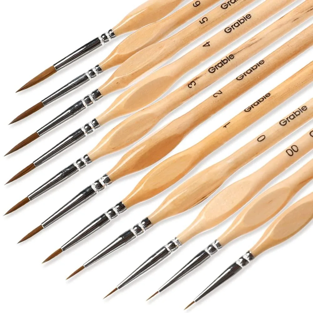  Avery GE11SSWC 11-piece fine art brush set — product photo