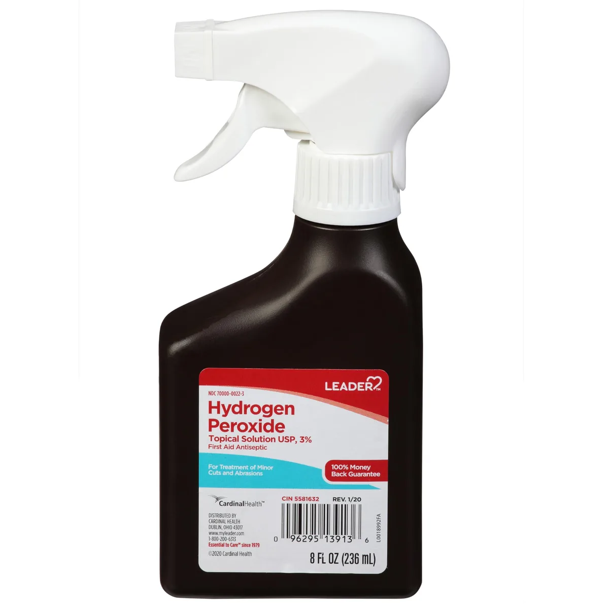 No Sew No Sew First Aid Hydrogen Peroxide Spray 3% 8 oz — product photo