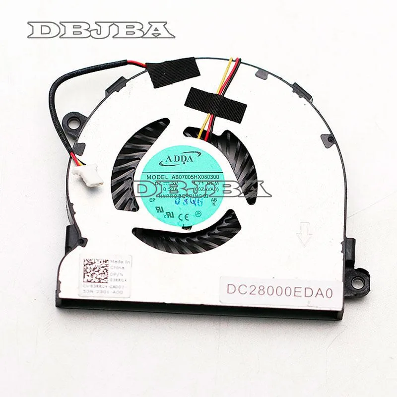 DBTLAP DBTLAP Cooling Fan AB07005HX080300 5V .50A DC28000EDA0 — product photo