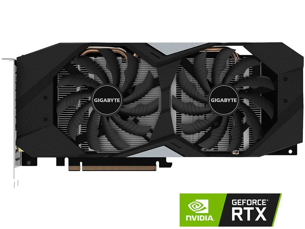 GIGABYTE GIGABYTE GeForce RTX 2060 WINDFORCE OC 12G graphics card — product photo