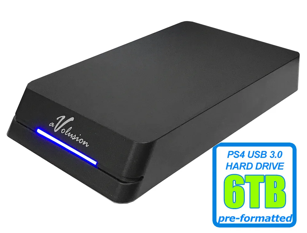 Avolusion Avolusion HDDGU3-PRO-6TB-PS 6TB 7200RPM 64MB USB 3.0 external hard drive — product photo
