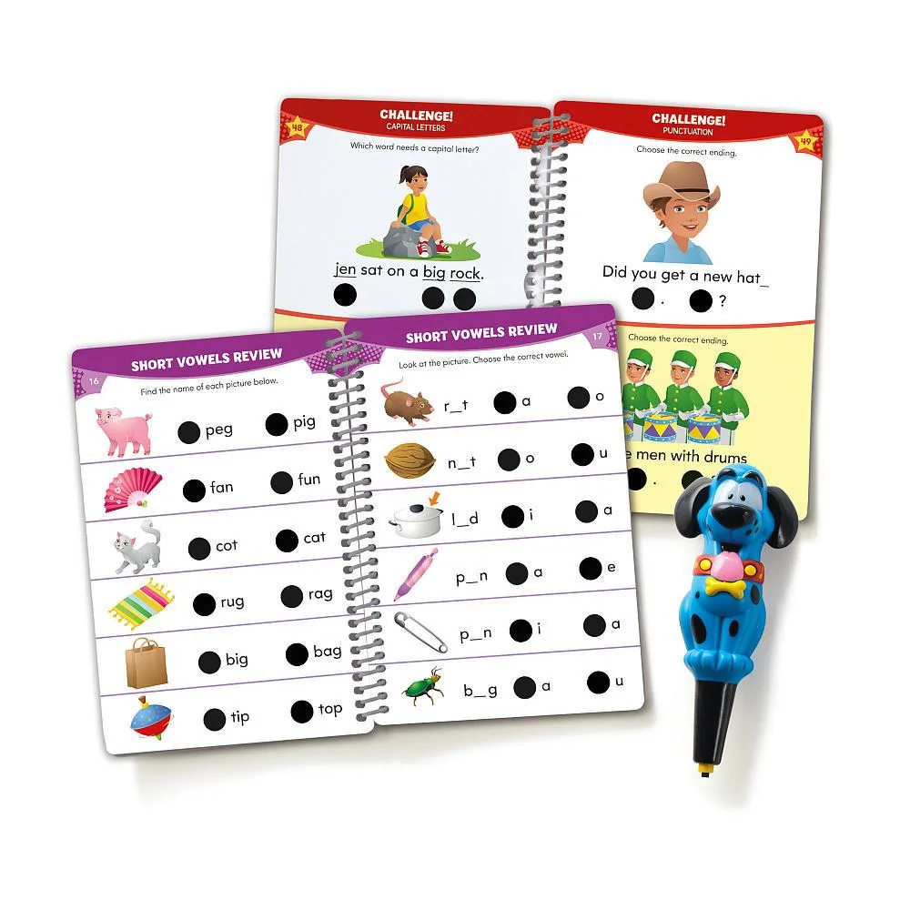 Educational Insights Educational Insights Hot Dots Jr. Let's Master Kindergarten Reading Set with Ace Pen — product photo