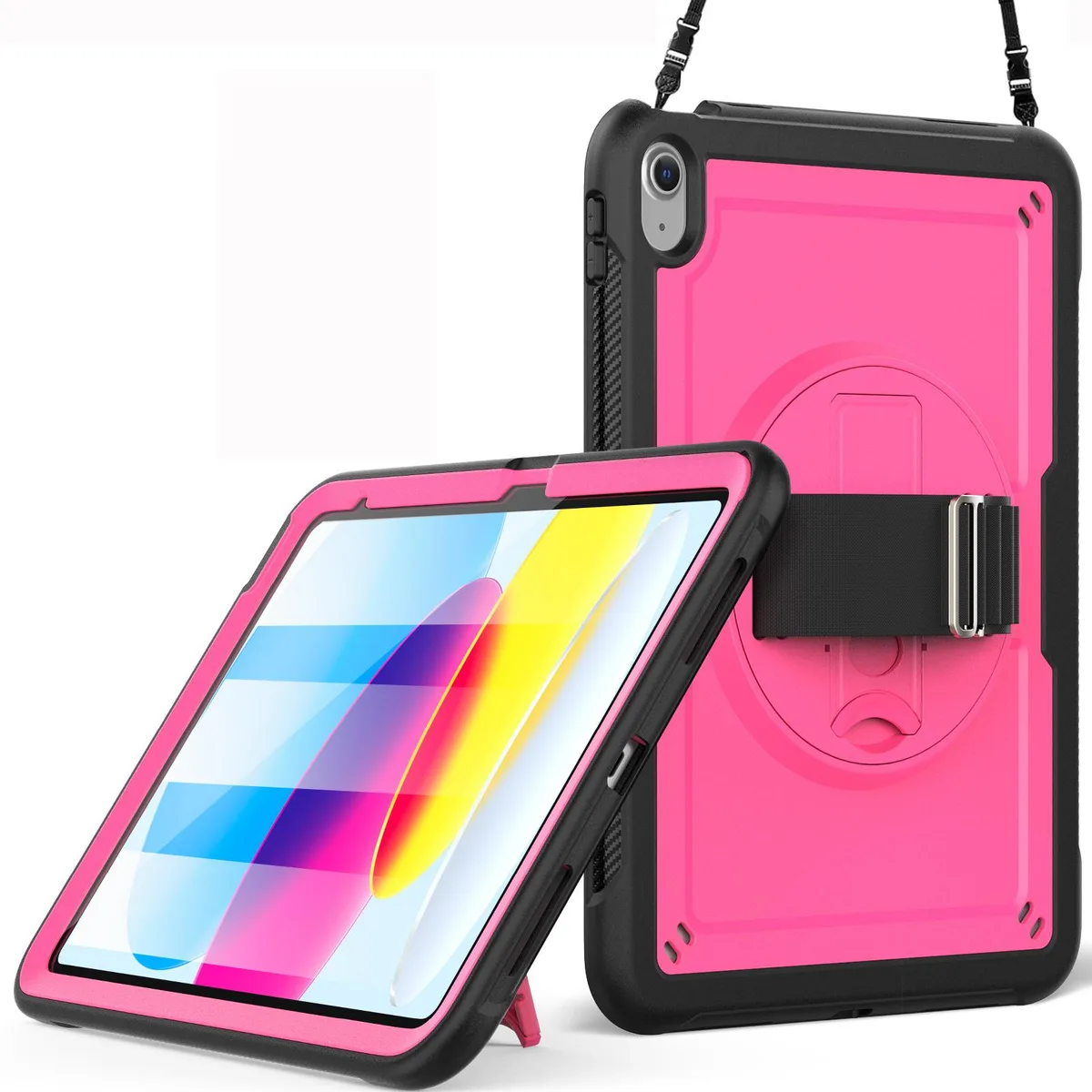 BONAEVER BONAEVER A3354 laptop case for iPad 10th 10.9 2022 and 11th 11 2025 Rose Red — product photo