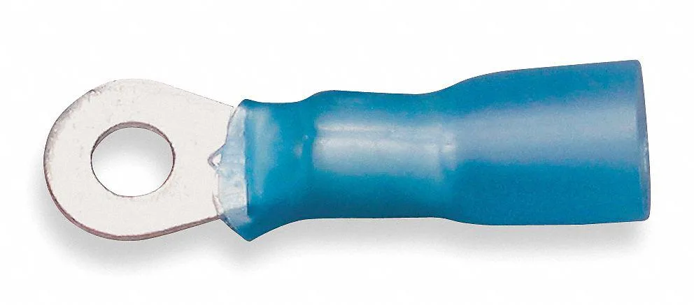 3M 3M MH14-8R/LX Ring Terminal #8 Stud 14 AWG 600V Heat Shrink — product photo