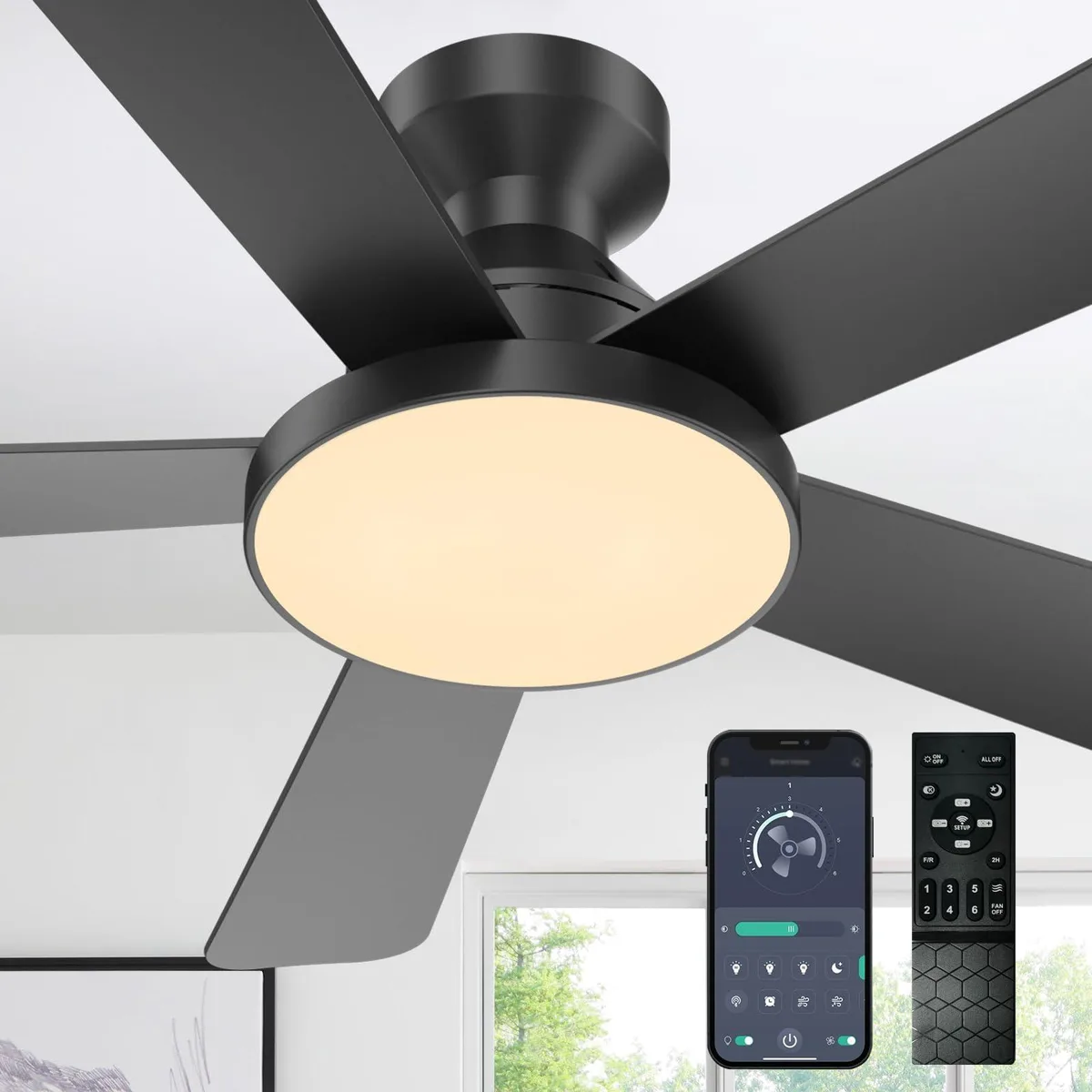  Westinghouse 46X003-BK 46" ceiling fan — product photo